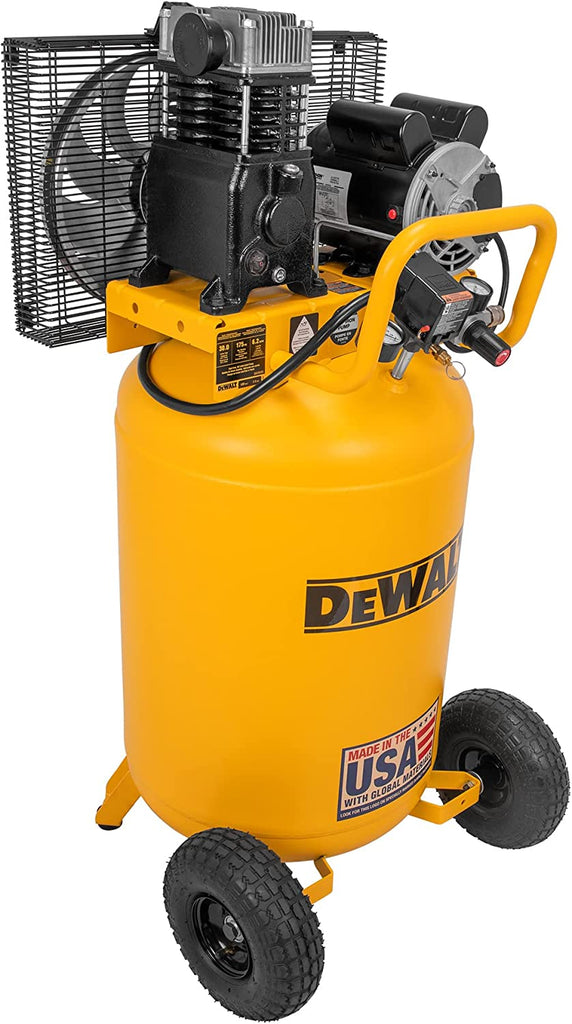 DeWALT 30-gal 2HP 175PSI Vertical Portable Single Stage Electric Air Compressor