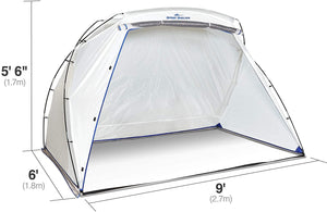 Wagner C900038.W Spray Shelter  - 8.5 ft. x 6 ft. White Polyester - Large