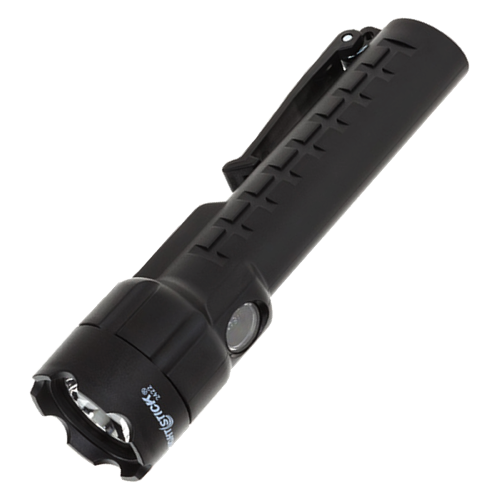 Western Technology 7451  Intrinsically Safe Dual-Light Flashlight (Black)