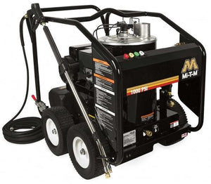 Mi-T-M HSE-1002-0MG10 HSE Series Power Washer - 1000 PSI @ 2.0 GPM, Hot Water, General Pump, Direct Drive