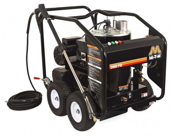 Mi-T-M HSE-2003-0MM11 HSE Series Power Washer - 2000 PSI @ 2.8 GPM, Hot Water, General Pump, Direct Drive