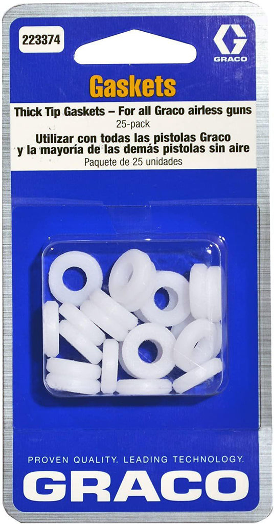 Graco 223374  Flat Tip Gasket Thick Base