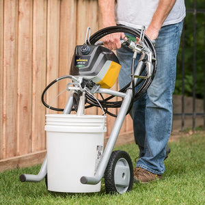 Wagner SprayTech Control Pro 190 Cart Paint Sprayer w/ High Efficiency Airless Sprayer & Low Overspray