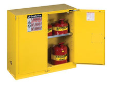 Load image into Gallery viewer, Sure-Grip® EX 30-gal.capacity Flammable Safety Cabinet w/ 1 Shelf &amp; 2 Doors-Self Close - Yellow