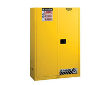 Load image into Gallery viewer, Justrite- Sure-Grip® EX 45-Gallon Flammable Safety Cabinet w/ 2 Doors &amp; 2 Shelves ( Manual Close)