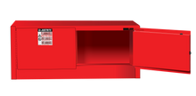 Load image into Gallery viewer, Sure-Grip® EX 12-gal.capacity Piggyback Flammable Safety Cabinet w/ 2 Self-Close - Red