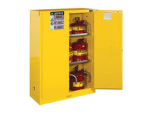 Load image into Gallery viewer, Sure-Grip® EX 20-gal.capacity Wall Mount Flammable Cabinet w/ 3 Shelves &amp; 2 Manual Close Doors - Yellow