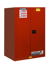 Load image into Gallery viewer, Sure-Grip® EX 90-gal.capacity Flammable Cabinet w/ 2 Shelves &amp; 2 Manual Close Doors - Red