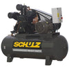 Schulz of America 20120HWV80X-3 Heavy Duty W & V-Series 175 PSI 2-Stage Basic Horizontal Air Compressor