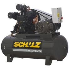 Load image into Gallery viewer, Schulz of America 20120HWV80X-3 Heavy Duty W &amp; V-Series 175 PSI 2-Stage Basic Horizontal Air Compressor