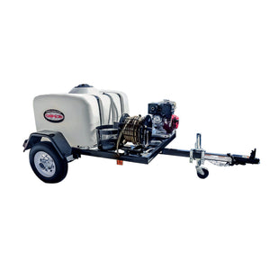 4200 PSI @ 4.0 GPM  Cold Water Direct Drive Gas Pressure Washer Trailer by SIMPSON (HONDA® GX390 engine) (49-State)