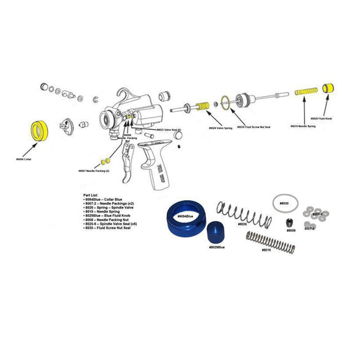 Fuji Spray Rebuild Kit