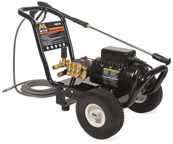 Mi-T-M Job Pro® JP Electric Series Power Washer - 1500 PSI @ 2.0 GPM, General Pump, Direct Drive