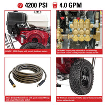 Load image into Gallery viewer, ALWB60828 4200 PSI @ 4.0 GPM HONDA GX390 w/ CAT Pump Aluminum Water Blaster Gas Pressure Washer by SIMPSON (49-State)