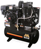 Mi-T-M Two Stage Gasoline Stationary Air Compressor -17.2 CFM - 175 PSI - 20 gal -  - (49-State)