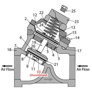 Spring for 1-1/4 & 1-1/2£ Auto Air Valve