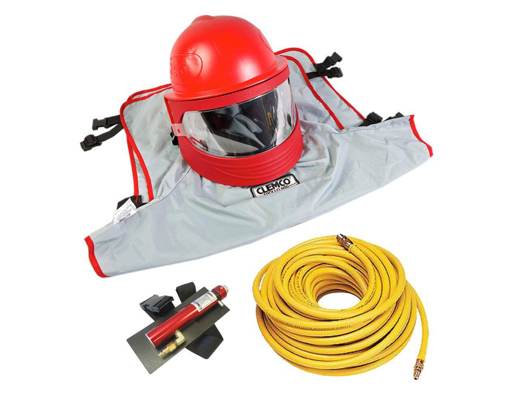 Clemco 24212 Apollo 600 HP w/ 50 ft. Respirator Hose & Climate-Control Tube (CCT)