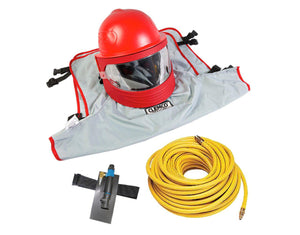Clemco 25208 Apollo 600 HP DLX w/ 50 ft. Respirator Hose & Clem-Cool Air Conditioner (CCAC)