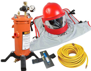 Clemco 24214 Apollo 600 HP w/ 50 ft. Respirator Hose, CPF-20 Air Filter & Cool-Air Tube (CAT)