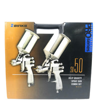 Load image into Gallery viewer, Binks 98-3170 SV50 HVLP Gravity Spray Gun Combo Set