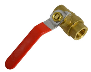 1/2" Ball Valve Brass Manual Drain