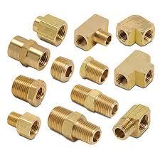 Brass Adaptor, 1/8 inch NPS, MJIC (1587442909219)