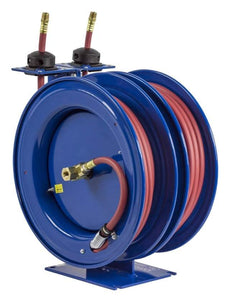 Spring Driven C Series "Combination" Hose Reel : Low Pressure (300PSI) / Yes / 1/2"