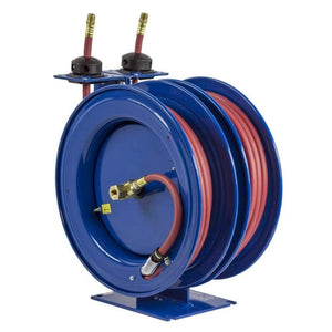 Spring Driven C Series "Combination" Hose Reel : 3/8" Low Pressure (300PSI) w/ Hose