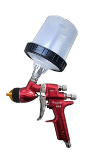 C.A Technologies Jaguar 100H HVLP Gravity Feed Spray Gun - CatPack w/ PPS Cup - Wood (1.0 mm, 1.3 mm, 1.5 mm, 1.7 mm)