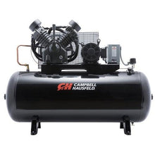 Load image into Gallery viewer, Campbell Hausfeld 120 Gallon 2 Stage - 3 Phase Horizontal Compressor - 15 HP