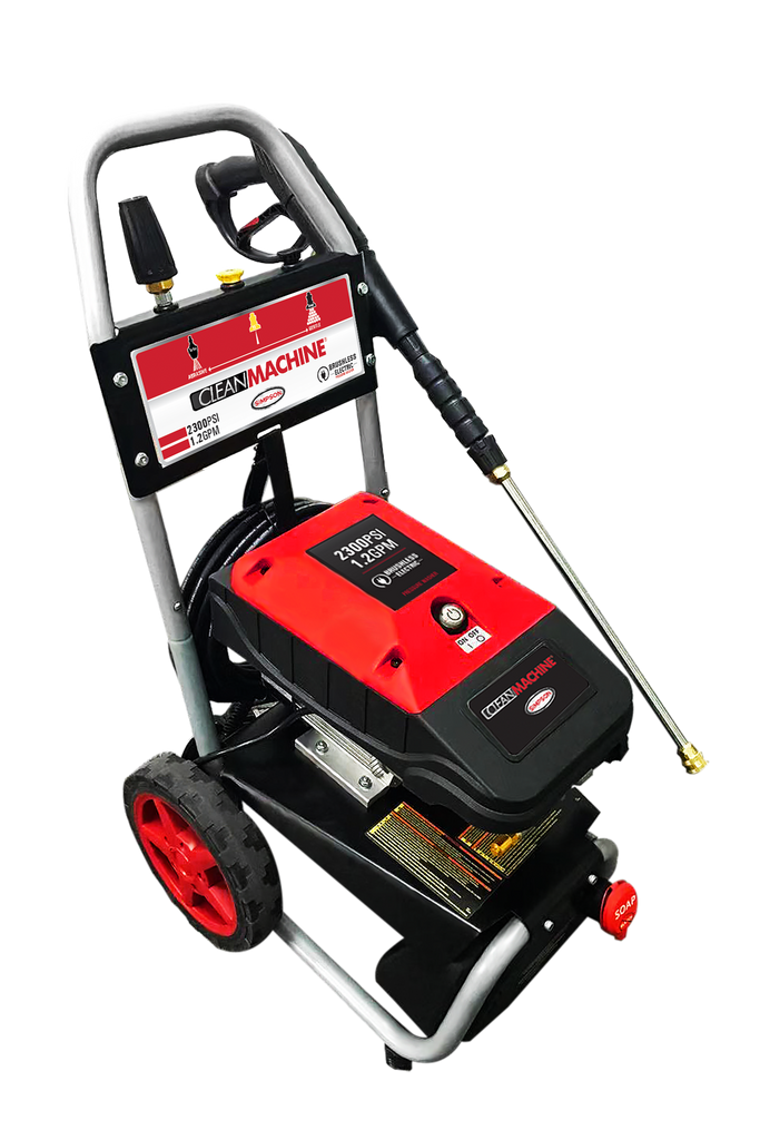 2300 PSI @ 1.2 GPM  Cold Water Direct Drive Gas Pressure Washer Trailer by SIMPSON