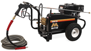 Mi-T-M CW Premium Series 3500 PSI @ 3.8 GPM 389cc Honda GX390 OHV Gasoline Belt Drive Industrial Pressure Washer