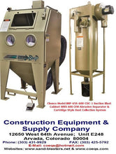 Load image into Gallery viewer, Clemco BNP 65 Suction Blast Cabinet - Coventional Single Phase - BNP-65SM-900 CDC