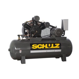 Schulz of America 10120HW40X-3 Heavy Duty W-Series 175 PSI 2-Stage Basic Horizontal Air Compressor