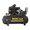 Schulz of America 20120HWV80X-3 Heavy Duty W & V-Series 175 PSI 2-Stage Basic Horizontal Air Compressor
