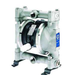 Graco Husky 515 - 16 GPM - Stainless Steel (1/2" BSP) Standard Pump, Polypropylene Center Section, Acetal Seats, TPE Balls & TPE Diaph