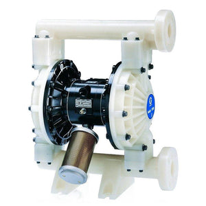 Graco Husky 1590 - 100 GPM - PVDF (1-1/2" NPT) Remote Pump, Aluminum Center Section, Flouroeleastomer Seats, PTFE Balls & PTFE Diaphragm