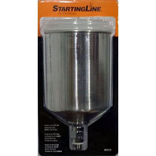 DeVilbiss Straighline® 600cc Cup/Push-in Lid (1587650494499)