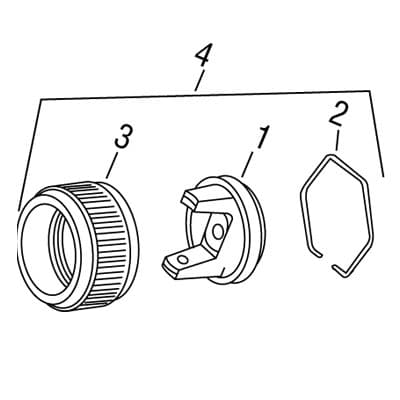 Devilbiss Air Cap W/Ring #101 (1587567067171)