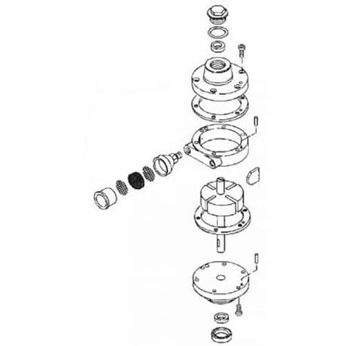 Devilbiss Air Motor Assembly (1587370852387)