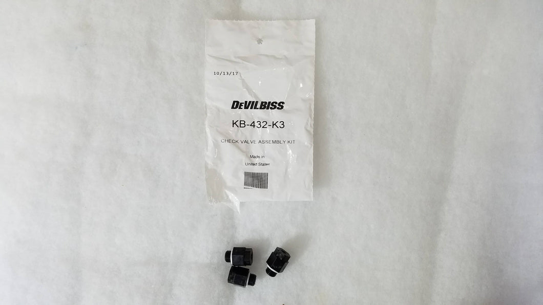 Devilbiss KB-432-K3 Check Valve Assembly Kit