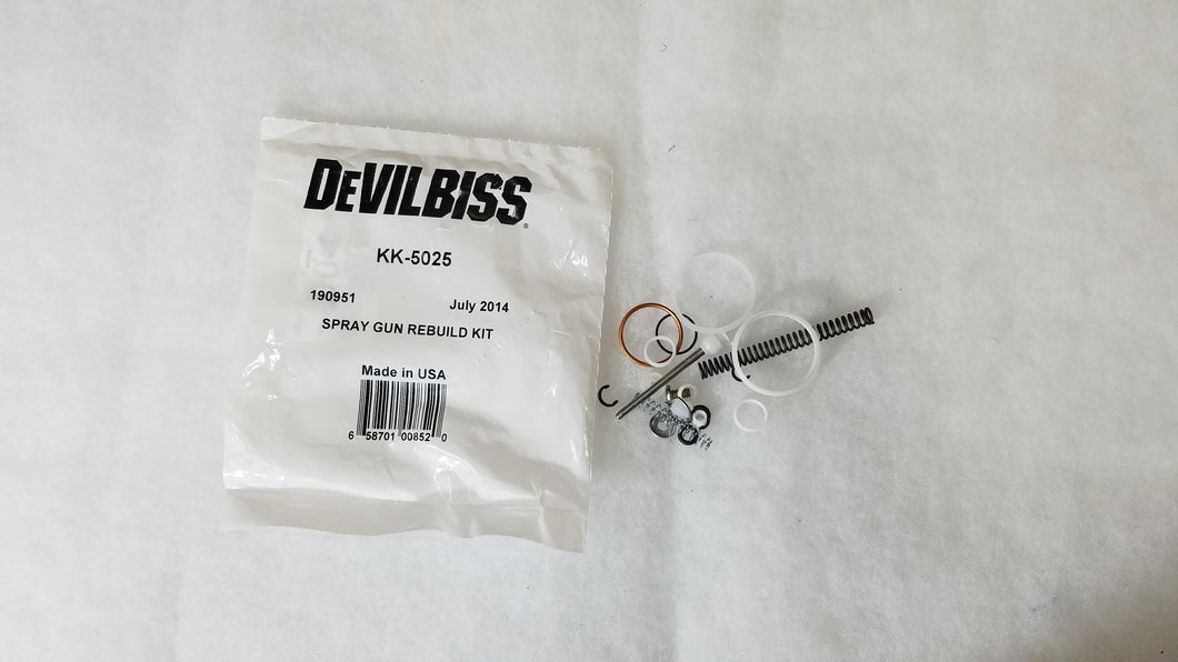 Devilbiss KK-5025 Spray Gun Rebuild Kit