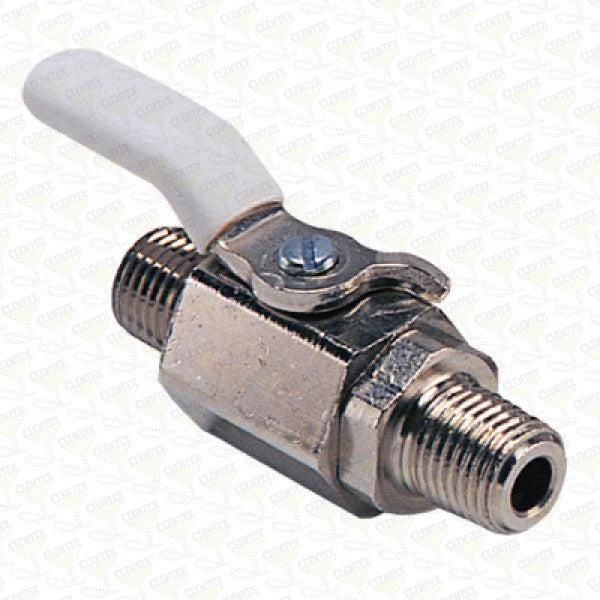 Devilbiss VA-527 Ball Valve 3/8 NPS (M) x 3/8 NPT (M) -316 SS