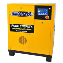 Load image into Gallery viewer, EMAX Industrial Plus 15HP 208/230/460V 3 Phase Direct Drive Rotary Screw-Variable Speed Tankless Air Compressor (Cabinet Only)