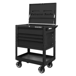 Extreme Tools® EX Series 33" 4 Drawer Deluxe Tool Cart w/ Bumpers