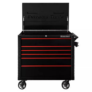 Extreme Tools® EX Series 41" 6 Drawer Tool Cart with Bumpers