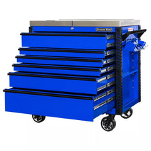 Load image into Gallery viewer, Extreme Tools® EX Series 41&quot; 6 Drawer Stainless Steel Sliding Top Tool Cart with Bumpers