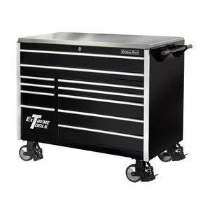 Extreme Tools® EX Series 55"W x 30"D 11 Drawer Professional Roller Cabinets 300 lbs Slides