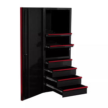 Load image into Gallery viewer, Extreme Tools® EXQ Series 24&quot;W x 30&quot;D 4 Drawer and 3 Shelf Professional Side Cabinets