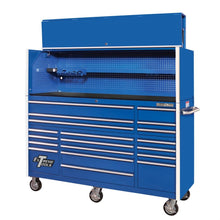 Load image into Gallery viewer, Extreme Tools® RX Professional Series 72&quot;W Professional Hutch &amp; 19 Drawer Roller Cabinet Combo